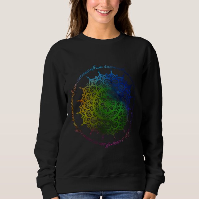 Jag är Mandala T Shirt (Framsida)