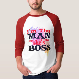Jag är mannen men hon är chefen Tröja