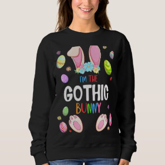Jag är matchningsfamiljen i Gothic Bunny Påsk Part T Shirt