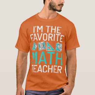Jag är Math Teacher School Teaching Math. T Shirt