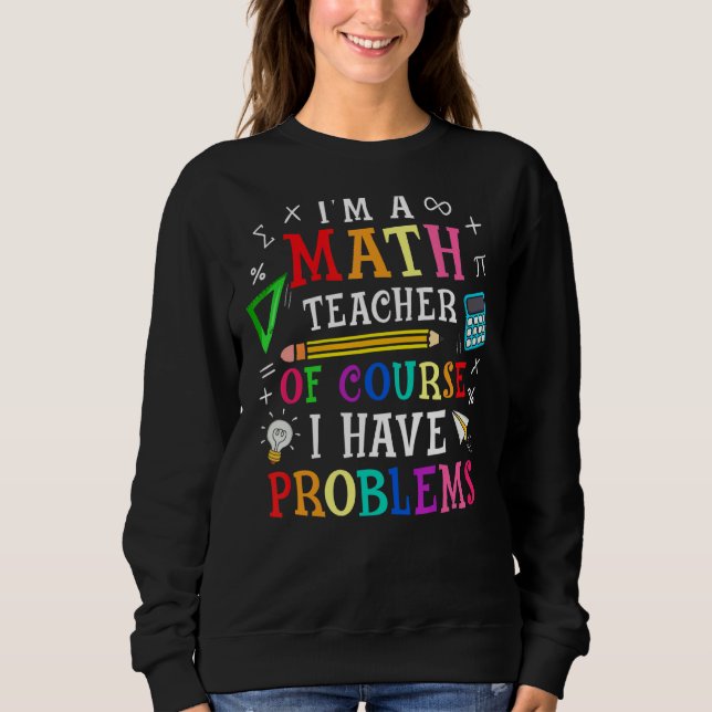 Jag är matlärare, men jag har problem med skolan t shirt (Framsida)