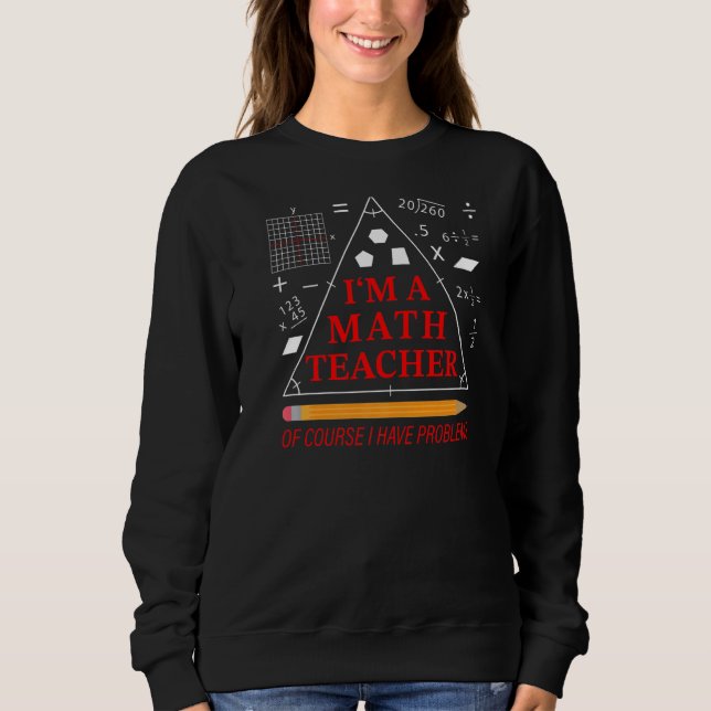 Jag är matlärare, men jag har problem t shirt (Framsida)
