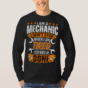 Jag är Mechanic Garage Worker Automotive Mechan T Shirt