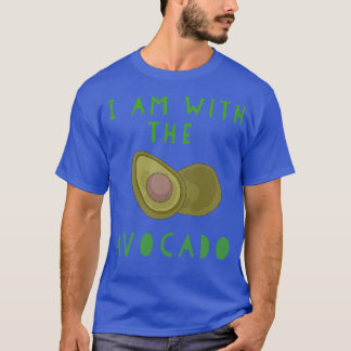 Jag är med avokado 5 t shirt