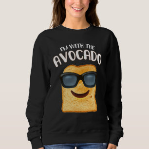 Jag är med Avokadotosten Halloween-kostym 3 T Shirt
