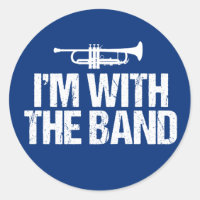 Jag är med Band Funny Trumpet