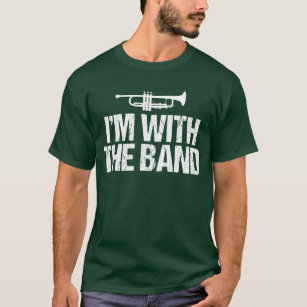 Jag är med Band Funny Trumpet T Shirt