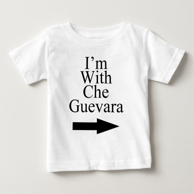 Jag är med Che Guevara T-Shirt (Framsida)