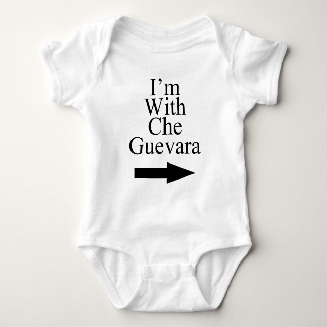 Jag är med Che Guevara T-Shirt (Framsida)