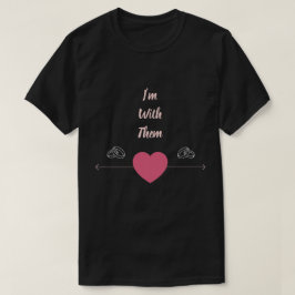 Jag är med de polygamistiska männen t shirt