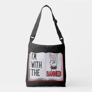Jag är med den förbjudna Black Crossbody Bag Axelväska