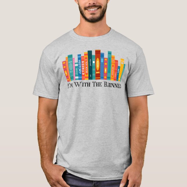 Jag är med den förbjudna, förbjudna Bokar. T Shirt (Framsida)