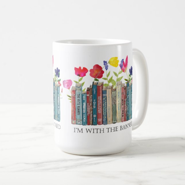 Jag är med den förbjudna kaffe Mugg (Framsida höger)