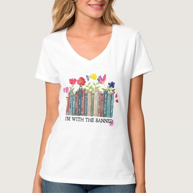 Jag är med den förbjudna T-Shirt (Framsida)