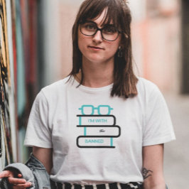 Jag är med det förbjudna Bokar T Shirt