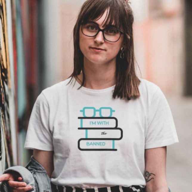 Jag är med det förbjudna Bokar T Shirt (Skapare uppladdad)