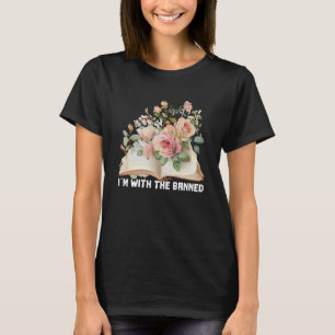 Jag är med det förbjudna Bokarna jag läste Bokar 8 T Shirt