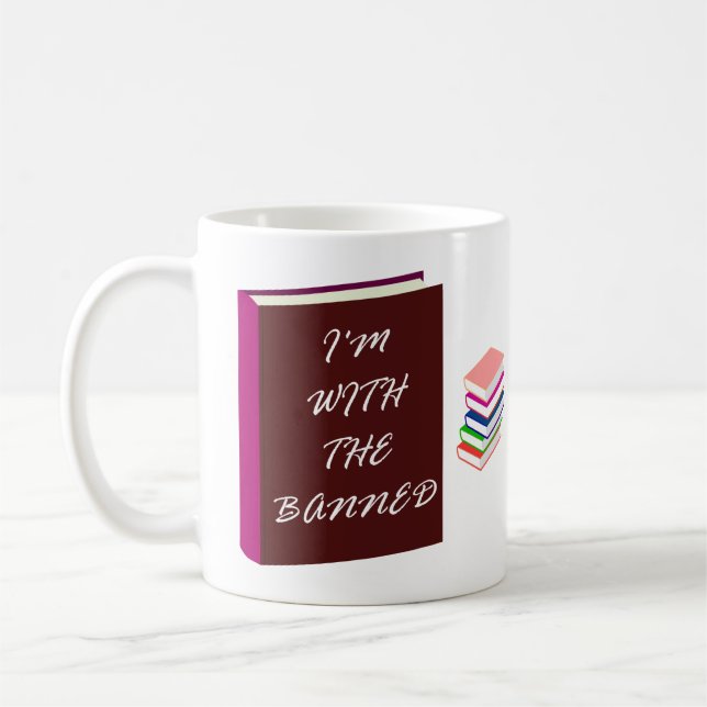 Jag är med det förbjudna kaffemugg (Vänster)