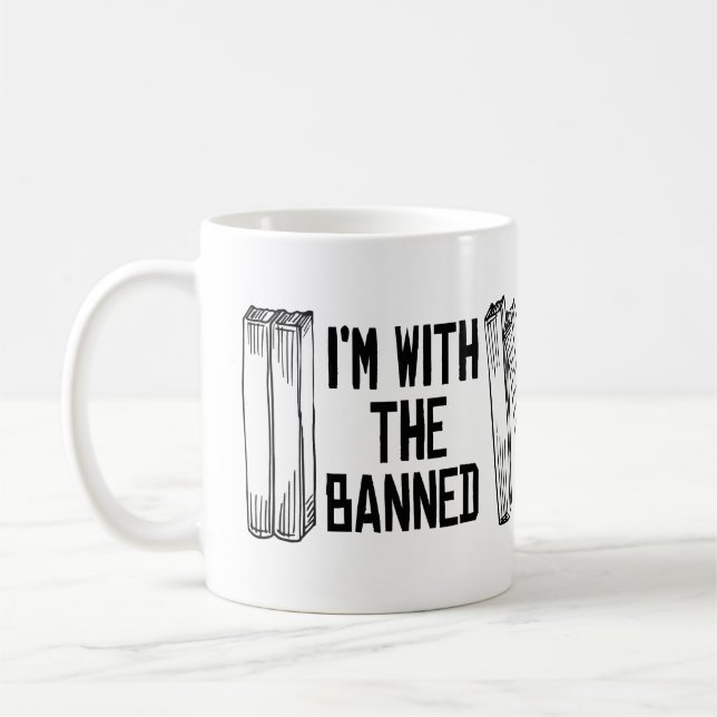 Jag är med det förbjudna kaffemugg (Vänster)