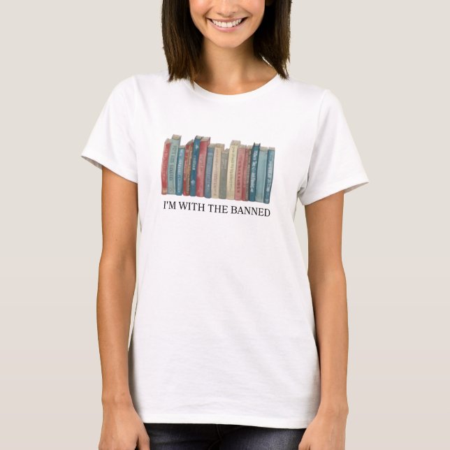 Jag är med det förbjudna t shirt (Framsida)