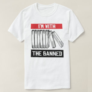 Jag är med det förbjudna t shirt