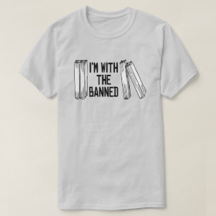 Jag är med det förbjudna t shirt