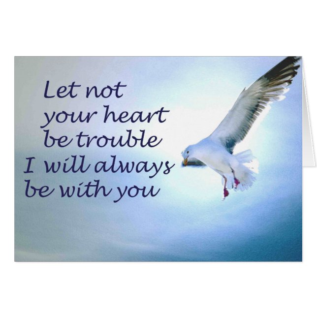 Jag är med dig_kort hälsningskort (Framsidan Horizontal)