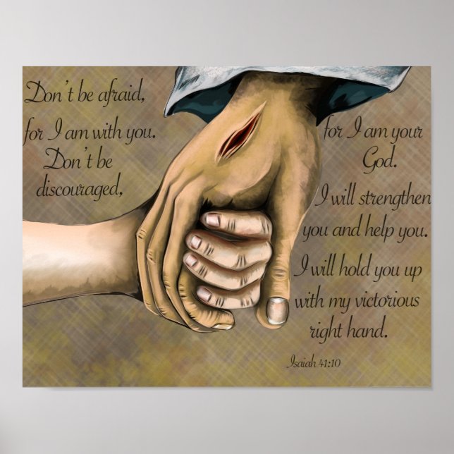 Jag är med dig poster (Framsidan)