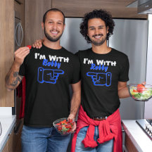 Jag är med eget namn som pekar på Lämnat vän eller