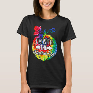 Jag är med ett gigantiskt äggpar som matchar Hallo T Shirt