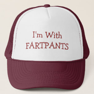 Jag är med FARTPANTS som Truckerkeps