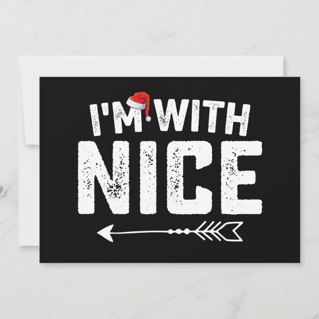 Jag är med fin matchande julfamilj i Par Inbjudningar (Framsida)