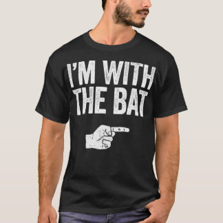 Jag är med Fladdermus T Shirt