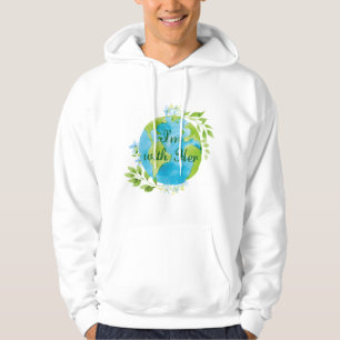 Jag är med henne hoodie