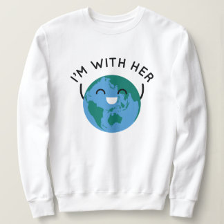 Jag är med henne t shirt