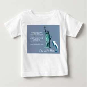 Jag är med henne! tee shirt