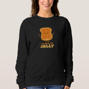 Jag är med Jelly Couple Peanut Butter Pul T Shirt