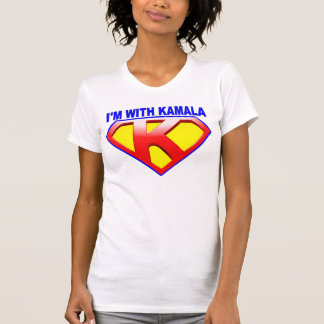 Jag är med Kamala Emblem T-Shirt