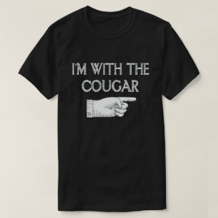 Jag är med kuggen, ett par Halloween-dräkt T Shirt