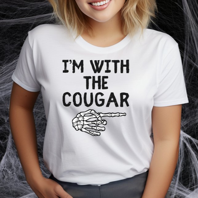Jag är med kuggen, ett par Halloween-dräkt T Shirt (Skapare uppladdad)