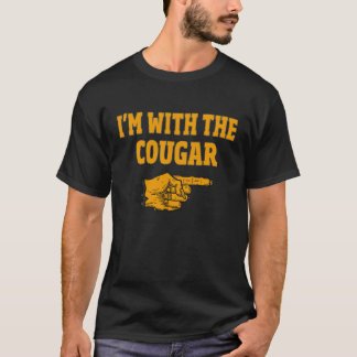 Jag är med kuggen, ett par Halloween-dräkt T Shirt