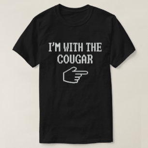 Jag är med kuggen, ett par Halloween-dräkt T Shirt