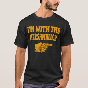 Jag är med Marshmallow-paret Halloween T Shirt