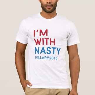 Jag är med Nasty | Bella Canvas Manar representati T-shirt
