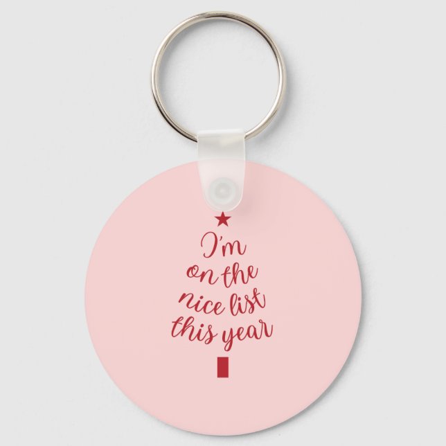 Jag är med på Högerna i år Nyckelring (Framsida)