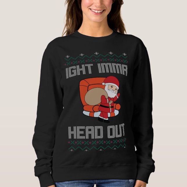 Jag är med Scrooge Lustigt julsötare Desi T Shirt (Framsida)
