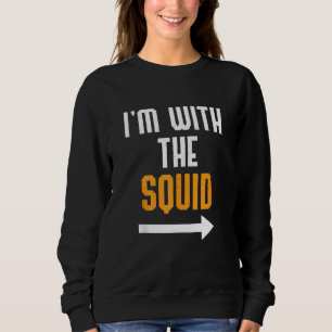 Jag är med Squid Shirt Costume Funny Halloween C T