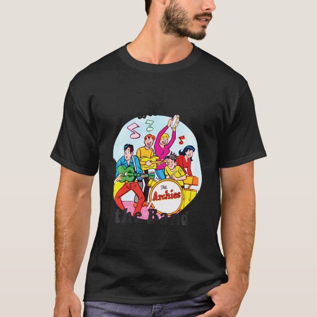 Jag är med Tecknaderna för bandarkivet T Shirt (Framsida)