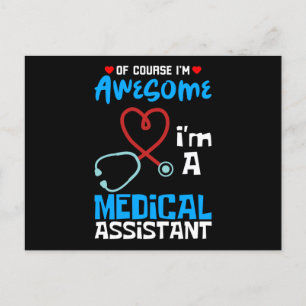 Jag är medicinsk assistent helg vykort