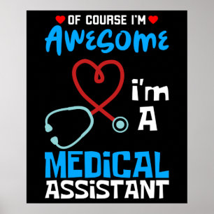 Jag är medicinsk assistent poster